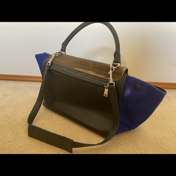 Celine Tri color Trapeze Medium Pony hair - Picture 5 of 8